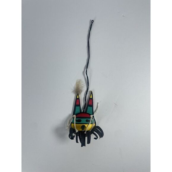 Tree Spirits Wasp Kachina Ornament Sherry Brown With Flaw - Picture 1 of 3